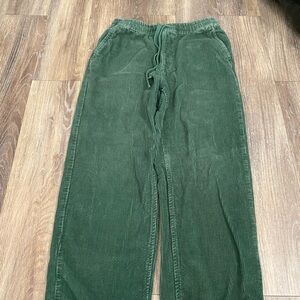 Empyre Green corduroy baggy pants